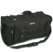 Everest Unisex 20 in Classic Gear Duffel Bag, Black